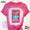 Overstimulated Mom Barbie Bleached Shirt Hoodie Classic