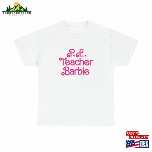 P E Teacher Barbie T-Shirt Unisex Hoodie