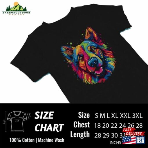 Painted Dog Head Shirt Unisex Graphic Tee Movie T-Shirt Sweatshirt