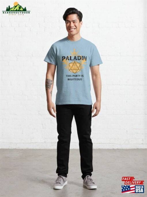 Paladin This Party Is Righteous! Classic T-Shirt