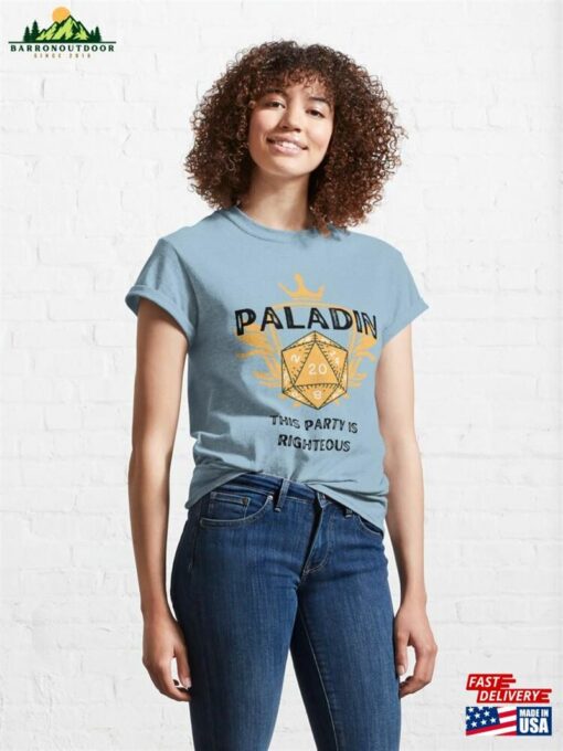 Paladin This Party Is Righteous! Classic T-Shirt