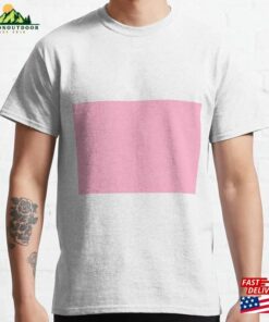 Pale Rose Pink Solid Color Classic T-Shirt Unisex Pale Rose Pink Solid Color Classic T-Shirt Unisex