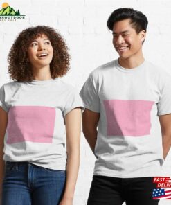 Pale Rose Pink Solid Color Classic T-Shirt Unisex Pale Rose Pink Solid Color Classic T-Shirt Unisex
