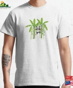 Panda Hanging On A Branch In The Jungle Classic T-Shirt Hoodie Panda Hanging On A Branch In The Jungle Classic T-Shirt Hoodie