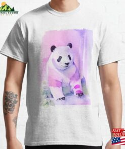 Panda Watercolor Portrait 2 Classic T-Shirt Unisex Hoodie Panda Watercolor Portrait 2 Classic T-Shirt Unisex Hoodie