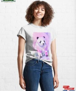 Panda Watercolor Portrait 2 Classic T-Shirt Unisex Hoodie 3 Panda Watercolor Portrait 2 Classic T Shirt Unisex Hoodie 4