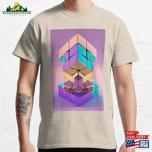 Pastel Cubes Classic T-Shirt Sweatshirt