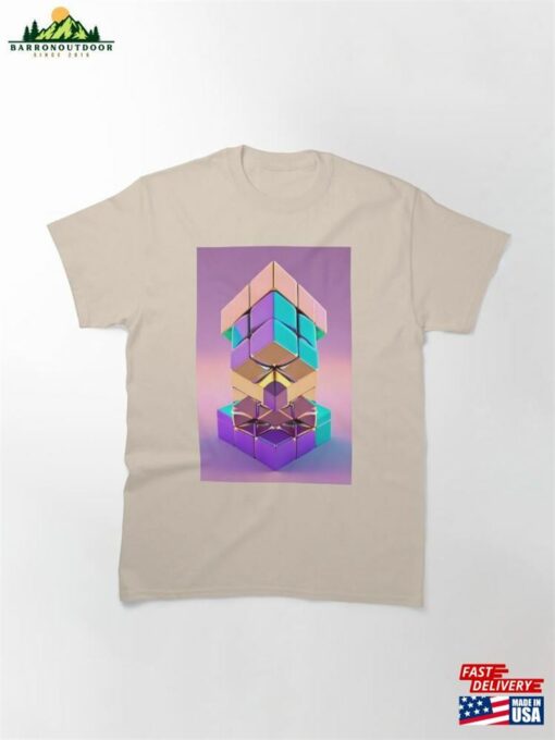 Pastel Cubes Classic T-Shirt Sweatshirt