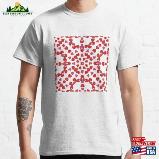 Pattern Of Love Classic T-Shirt Unisex