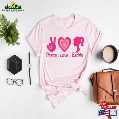 Peace Love Barbie Shirt Dream House Unisex Sweatshirt