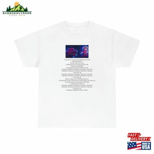 Peaches Song Tee Gift 2023 New T-Shirt Classic