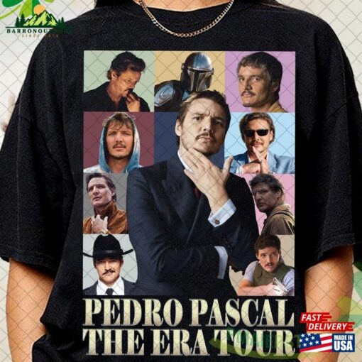 Pedro Pascal Era Tour Shirt Expressions Of Tv Series Movie Fan Gifts Classic Sweatshirt