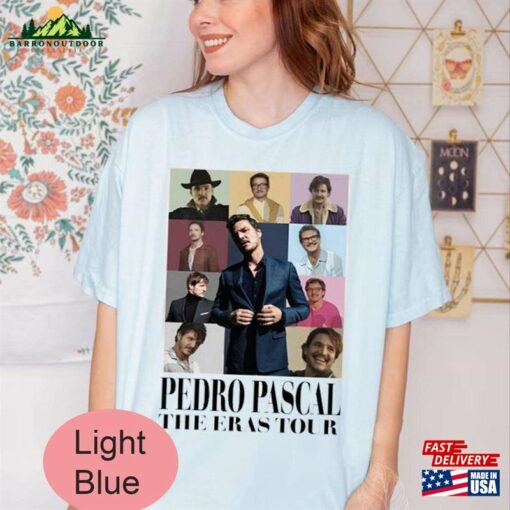 Pedro Pascal Era Tour Shirt Expressions Of Tv Series Movie Fan Gifts Hoodie T-Shirt