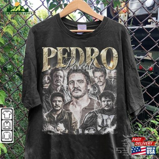 Pedro Pascal Movie Shirt 90S Y2k Vintage Retro Bootleg Sweatshirt Hoodie Unisex