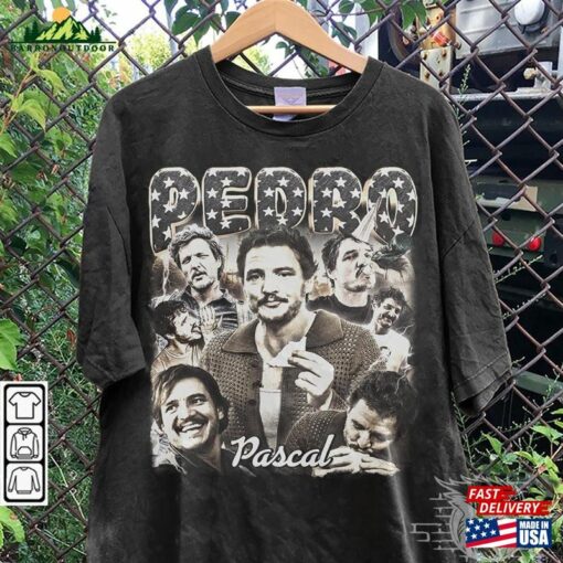 Pedro Pascal Movie Shirt Funny 90S Y2k Vintage Retro Bootleg T-Shirt Sweatshirt