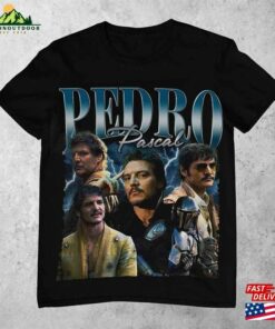 Pedro Pascal T-Shirt 90S Inspired Shirt Bootleg Actor Fan Gift Classic Sweatshirt