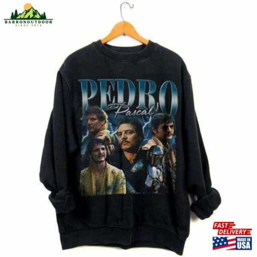 Pedro Pascal T-Shirt 90S Inspired Shirt Bootleg Actor Fan Gift Classic Sweatshirt