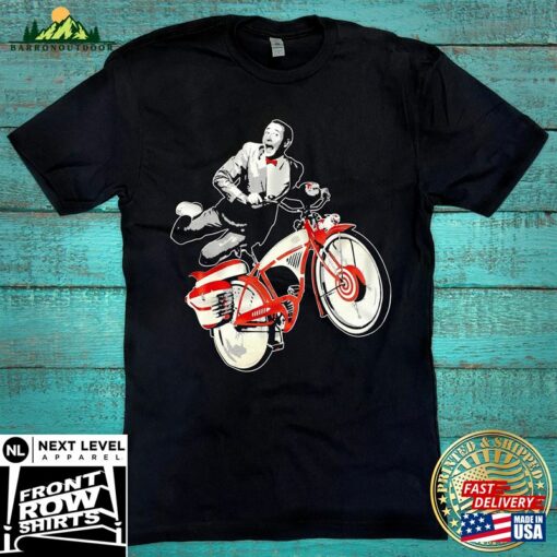 Pee Wee Herman’s Big Adventure Bike Vintage T-Shirt 2023 Classic Sweatshirt