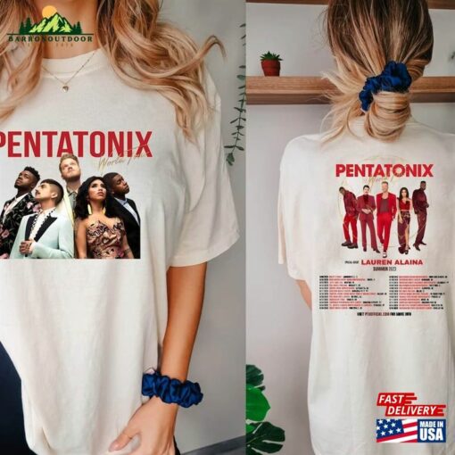 Pentatonix 2023 World Tour Band Tee Vintage Concert T-Shirt Sweatshirt Classic