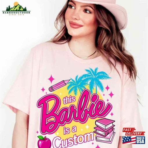 Personalize This Barbie Is A Custom Shirt Let’s Go Party Movie 2023 Hoodie T-Shirt