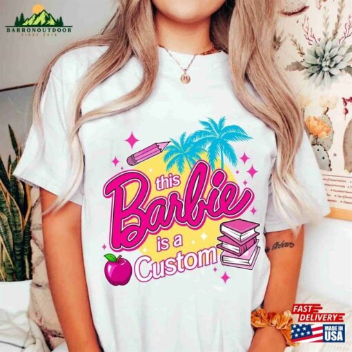 Personalize This Barbie Is A Custom Shirt Let’s Go Party Movie 2023 Hoodie T-Shirt