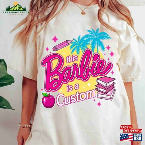 Personalize This Barbie Is A Custom Shirt Let’s Go Party Movie 2023 Hoodie T-Shirt