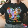 Personalized Mickey Ears Disney Elemental Shirt Pixar Movie Characters Group Hoodie Unisex
