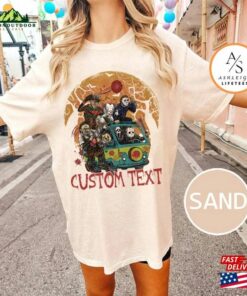 Personalized Vintage Universal Studios Halloween Horror Nights Shirt Retro Scary Movie Characters T Shirt Hoodie 3