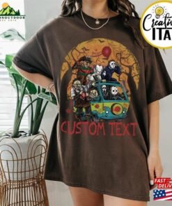 Personalized Vintage Universal Studios Halloween Horror Nights Shirt Retro Scary Movie Characters T-Shirt Sweatshirt Personalized Vintage Universal Studios Halloween Horror Nights Shirt Retro Scary Movie Characters T-Shirt Sweatshirt