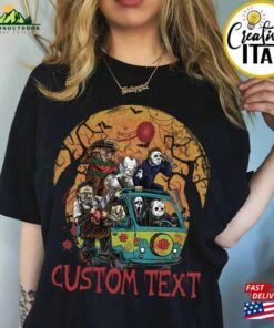 Personalized Vintage Universal Studios Halloween Horror Nights Shirt Retro Scary Movie Characters T Shirt Sweatshirt 3