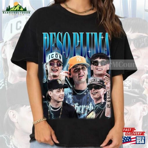 Peso Pluma Music Shirt Merch Gift For Fan Sweatshirt World Tour 2023 Unisex Hoodie