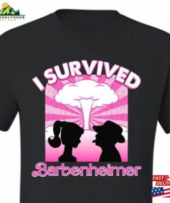 Pink Barbenheimer I Survived Trending Movie Funny Shirt Sweatshirt Hoodie Pink Barbenheimer I Survived Trending Movie Funny Shirt Sweatshirt Hoodie