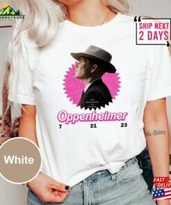 Pink Barbenheimer Shirt Meme T Shirt Trending Unisex Hoodie 3