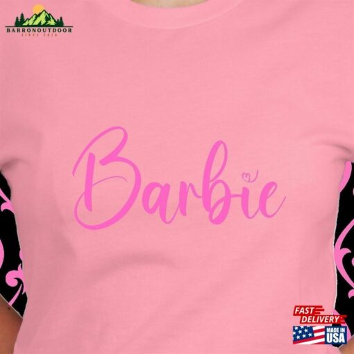 Pink Barbie T-Shirt Girl Shirt 2023 Movie Sweatshirt Classic