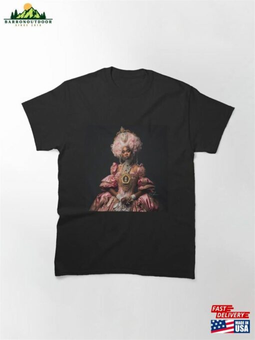 Pink Baroque Fashion 1 3 Classic T-Shirt Hoodie