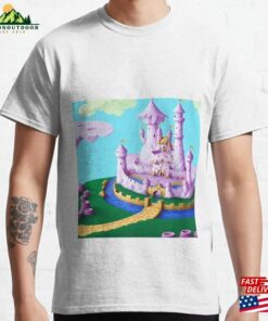 Pink Fairy Castle W Moat 4 Classic T-Shirt Unisex Pink Fairy Castle W Moat 4 Classic T-Shirt Unisex