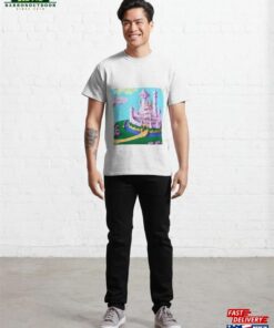 Pink Fairy Castle W Moat 4 Classic T-Shirt Unisex 2 Pink Fairy Castle W Moat 4 Classic T Shirt Unisex 3