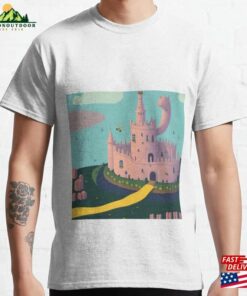Pink Fairy Castle W Moat 6 Classic T-Shirt Hoodie Sweatshirt Pink Fairy Castle W Moat 6 Classic T-Shirt Hoodie Sweatshirt