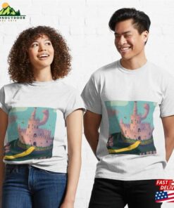 Pink Fairy Castle W Moat 6 Classic T-Shirt Hoodie Sweatshirt Pink Fairy Castle W Moat 6 Classic T-Shirt Hoodie Sweatshirt