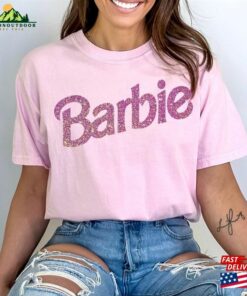 Pink Glitter Doll T-Shirt Sweatshirt Unisex Pink Glitter Doll T-Shirt Sweatshirt Unisex