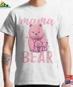 Pink Mama Bear Classic T-Shirt Hoodie Pink Mama Bear Classic T-Shirt Hoodie