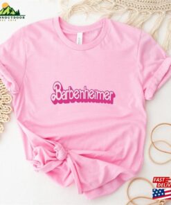 Pink T-Shirt Barbenheimer Shirt Unisex Pink T-Shirt Barbenheimer Shirt Unisex
