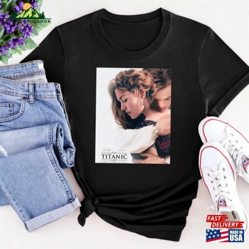 Poster Movie 25Th Anniversary Hot 2023 Titanic Unique Design So Sweet For Lover T-Shirt Sweetshirt Top Trend Vintage Style Music Cotton Classic Hoodie