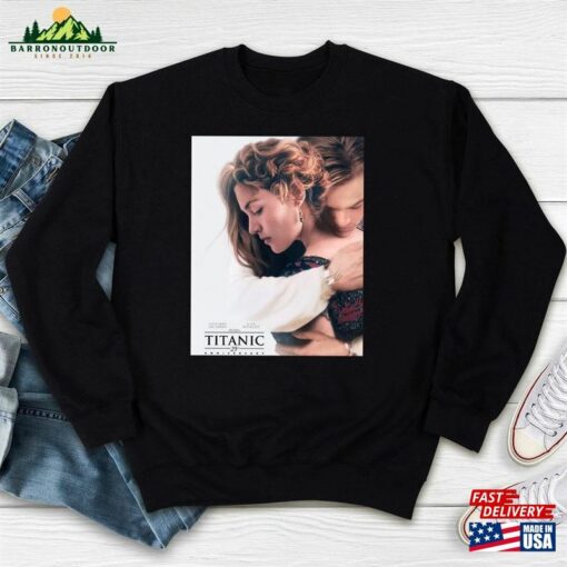 Poster Movie 25Th Anniversary Hot 2023 Titanic Unique Design So Sweet For Lover T-Shirt Sweetshirt Top Trend Vintage Style Music Cotton Classic Hoodie