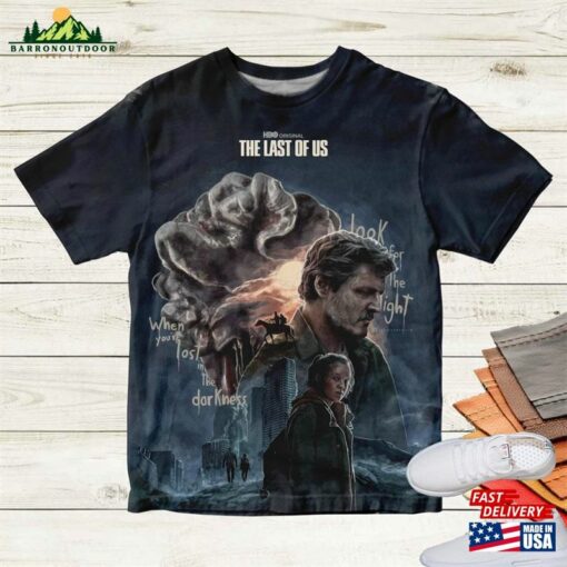 Poster Movie The Last Of Us Graphic T-Shirt Shirt Fan Gifts 2023 Sweatshirt Unisex