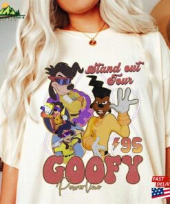 Powerline Stand Out Tour 95 Comfort Colors Shirt Vintage Goofy Movie Disneyland Family T-Shirt Unisex Powerline Stand Out Tour 95 Comfort Colors Shirt Vintage Goofy Movie Disneyland Family T-Shirt Unisex