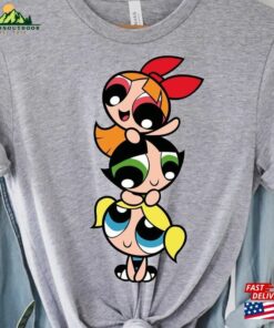 Powerpuff Girls Shirt 2000S Girl Power Tees Classic T-Shirt Powerpuff Girls Shirt 2000S Girl Power Tees Classic T-Shirt