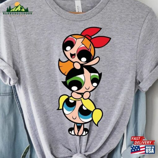 Powerpuff Girls Shirt 2000S Girl Power Tees Classic T-Shirt