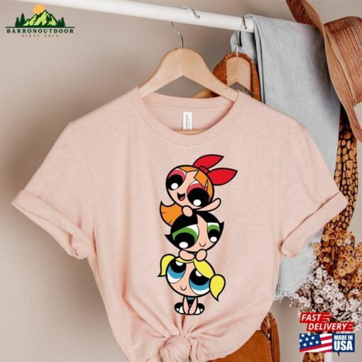 Powerpuff Girls Shirt 2000S Girl Power Tees Classic T-Shirt