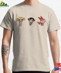 Powerpuff Girls Trio Classic T-Shirt Unisex Powerpuff Girls Trio Classic T-Shirt Unisex